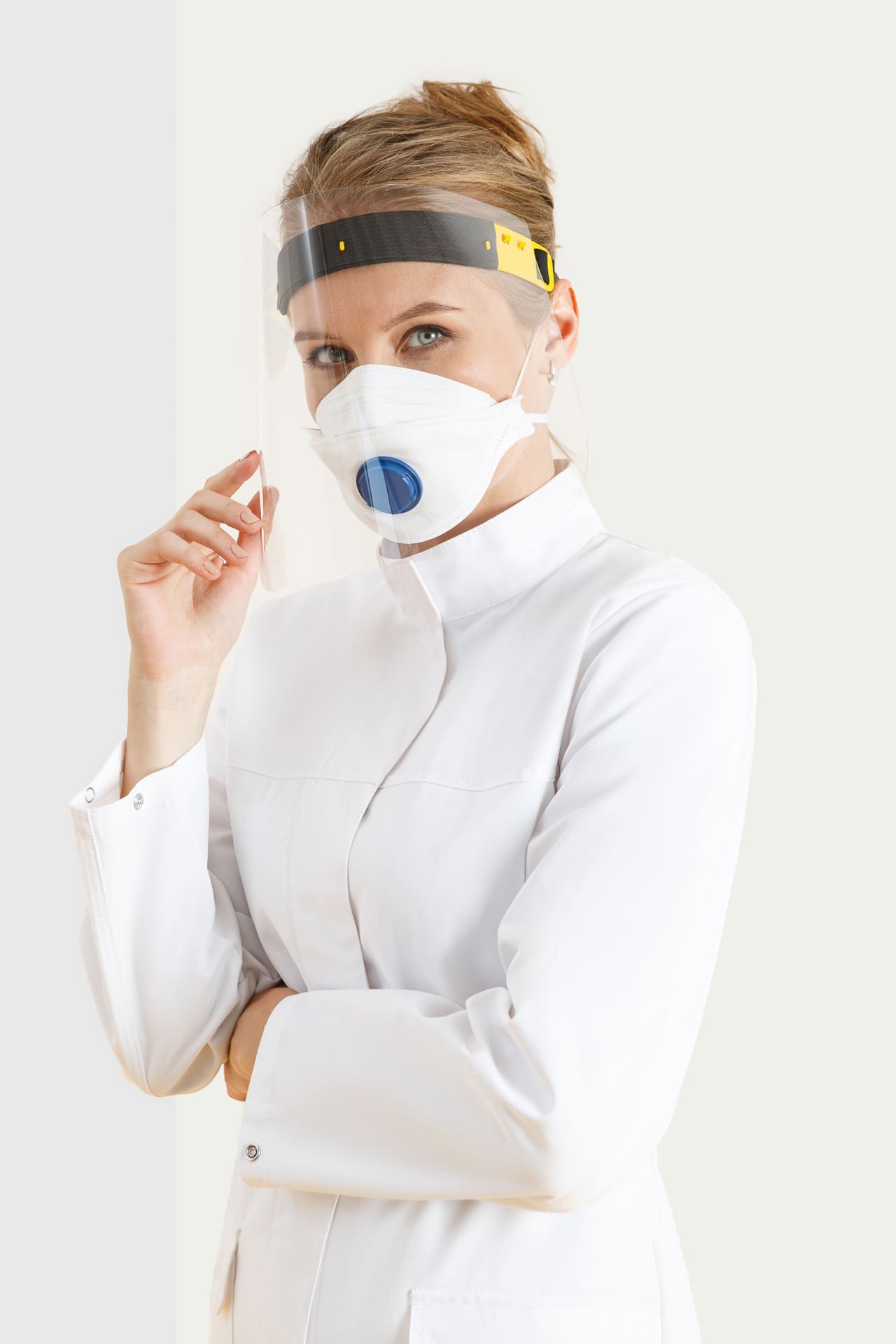 5038460 Халат Эйч-Лайн женский белый  Женская размер 64-66/170-176 Спецодежда  - Вид №5