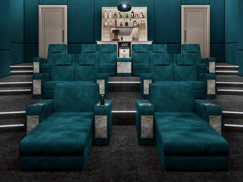 Vismara Design Полтрона на домашний кинотеатр в набуке Luxury entertainment sun-id-1357770 - Вид №7