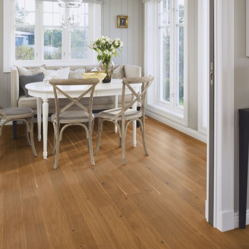 Инженерная доска Boen Finesse Honey Rustic Дуб Рустик с брашью (Текстурированная) 1350х135 мм 2100400033 - Вид №14