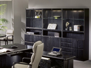 Офисный шкаф / Деревянный офисный книжный шкаф