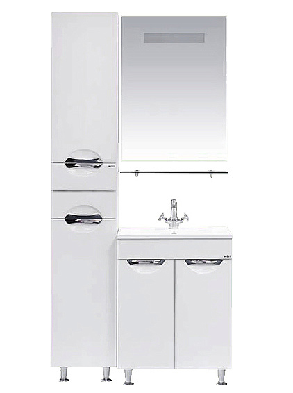 Зеркало Лика-60 с полочкой (свет) MISTY 2312224 - Вид №1