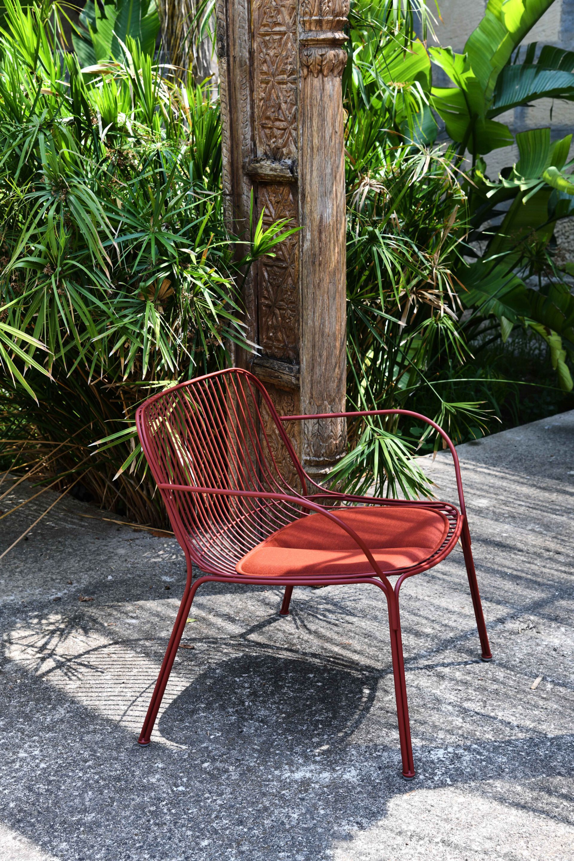 Садовое кресло из оцинкованной стали с подлокотниками Kartell Hiray ARCH-00023040 - Вид №46