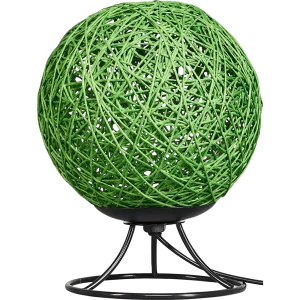 Ночник светодиодный «Ротанговая нить» 1.5 м? тёплый белый свет цвет зелёный