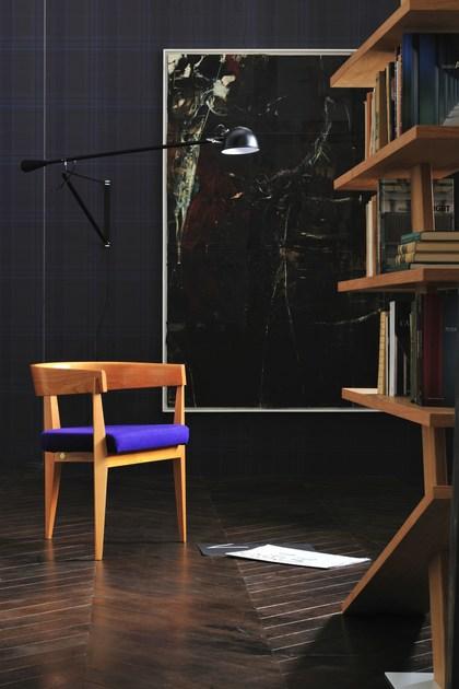 Morelato Стул из вишневого дерева с подлокотниками Contemporaneo Art. 3893 - Вид №5