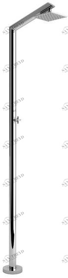 Inoxstyle Летний душ из нержавеющей стали Tecno 01014 stylo