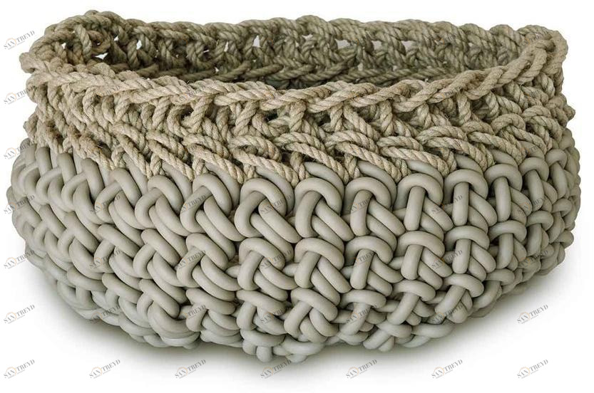 Neò Корзина из конопли и неопрена Canapa Hc11