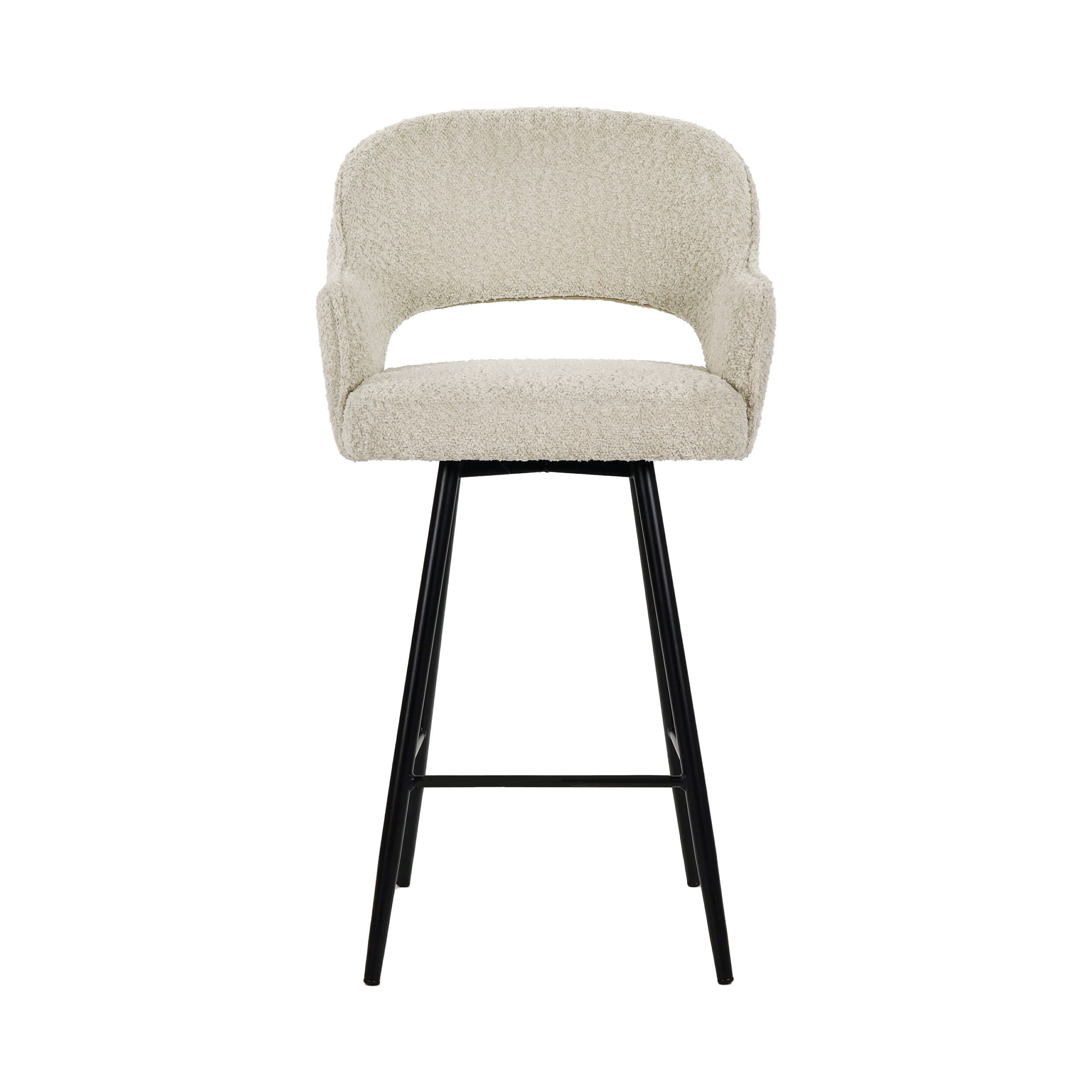 Высокий тканевый стул со спинкой POMAX Mercy ARCH-00113595 - Вид №8