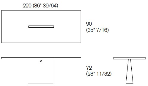 Agapecasa Прямоугольный мраморный стол Incas sun-id-1399801 - Вид №1