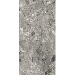 91123311 Керамогранит CESENA GREY pol. rect. 60*120 60х120см 1.44 м² цвет белый мрамор CESENA GREY STLM-0493557 АГАТ