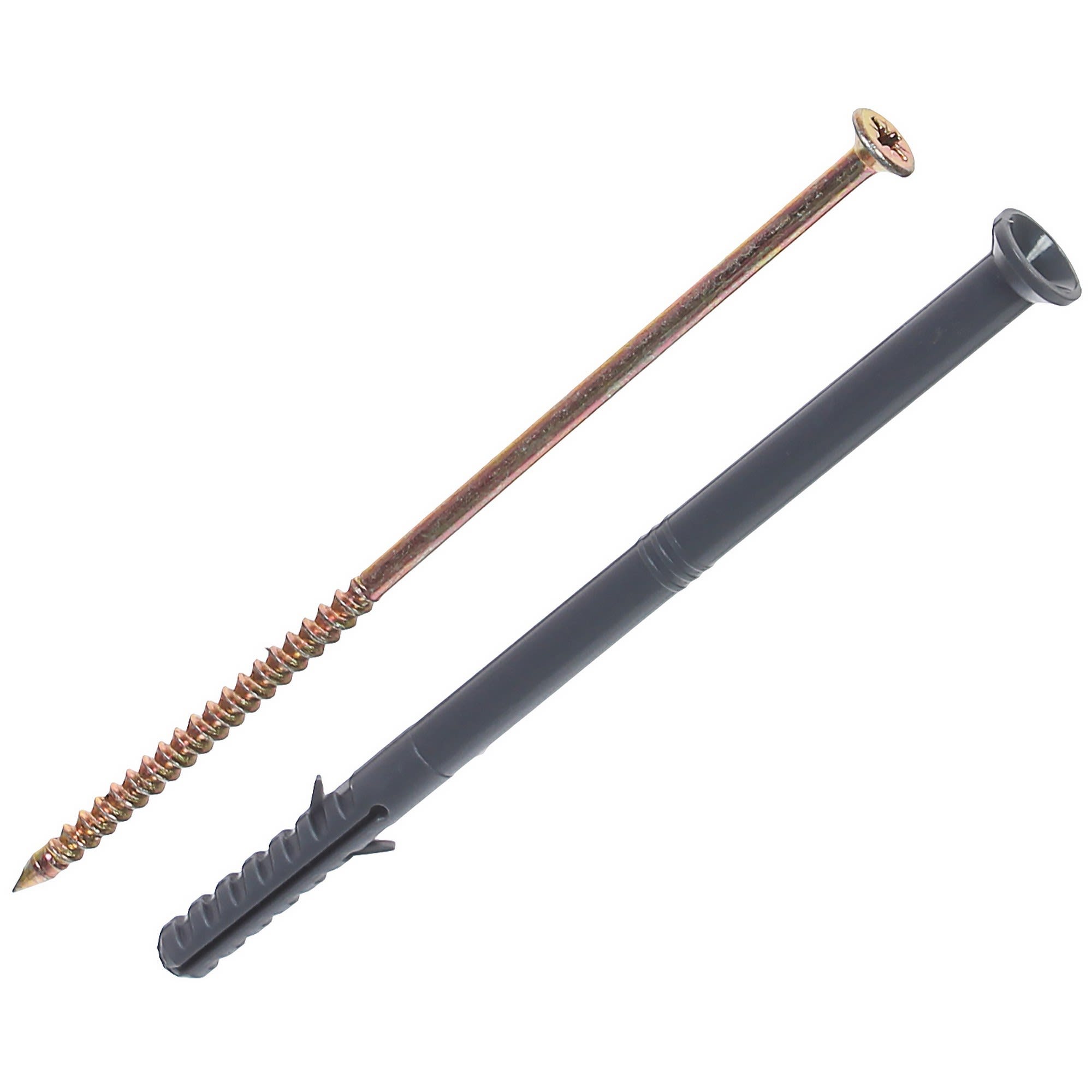 81944651 Дюбель-гвоздь потайной 8x140 мм, полипропилен, 10 шт Santreyd 