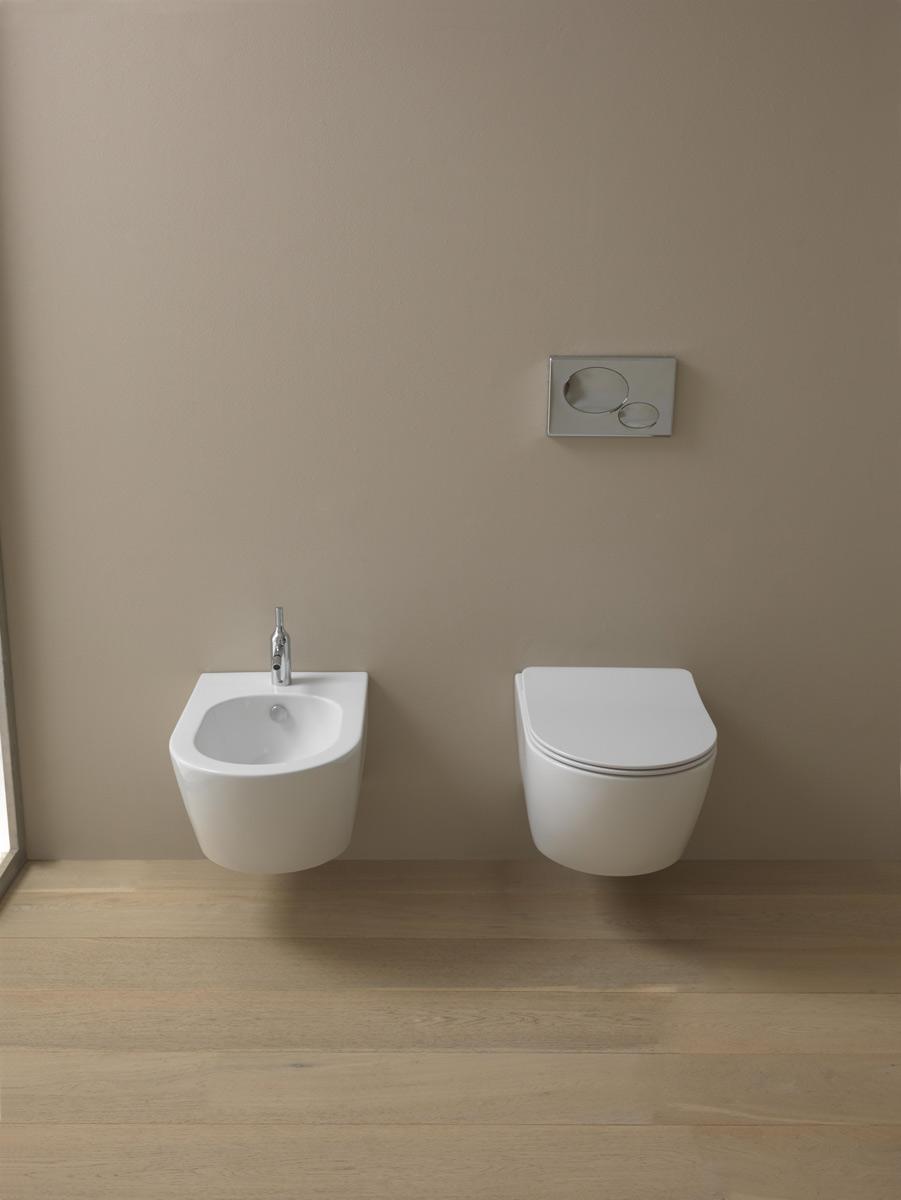 LKBISO23 Подвесное биде настенное GSG CERAMIC Like - Вид №3