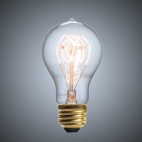 2000000053134 Винтажная лампа эдисон quad loop (а19) 24 нити Electroretro  - Вид №1