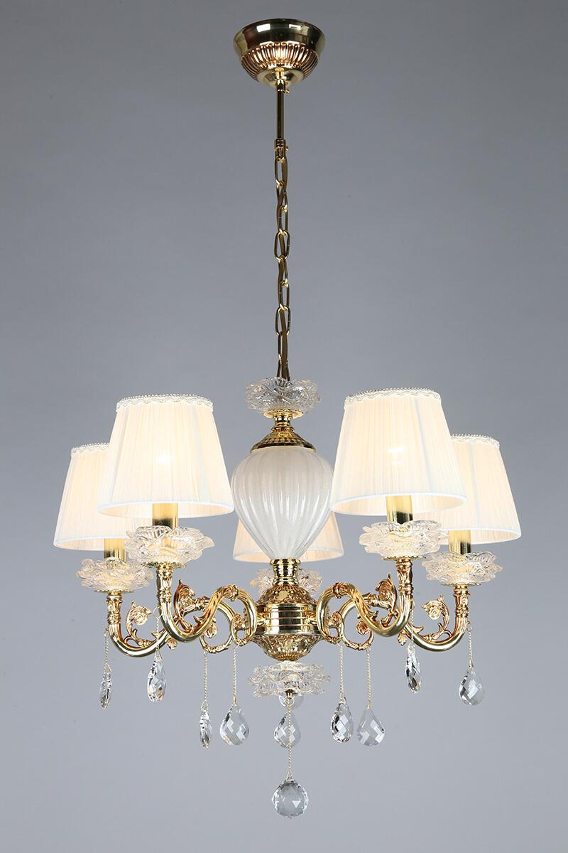 Подвесная люстра Omnilux Mancino OML-55203-05 OMNILUX ДИЗАЙНЕРСКИЕ, MANCINO 187271 Белый  - Вид №1