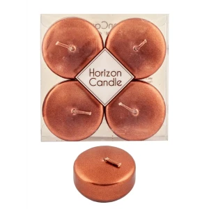 91543480 Свеча Horizon Canxles плавающая 25x50 мм 4 шт бронзовая STLM-0821864