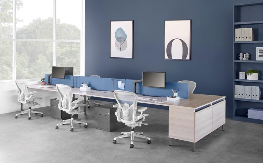 Herman Miller Стул офисный вращающийся с 5 спицами на колесиках Aeron sun-id-1447426 - Вид №24