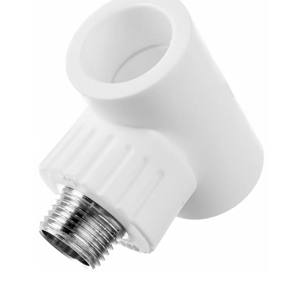 Тройник комбинированный Ростерм 32x1/2"x32 мм НР полипропилен STLM-2075582 - Вид №2