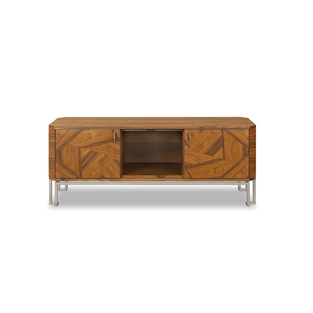 Деревянный шкаф для телевизора с распашными дверцами Hurtado Evolution ARCH-00038735 - Вид №12