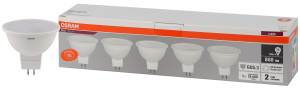 91168055 Набор ламп Led Value 4058075585133 GU5.3 10Вт 220-230В нейтральный белый 5 шт STLM-0507548 OSRAM