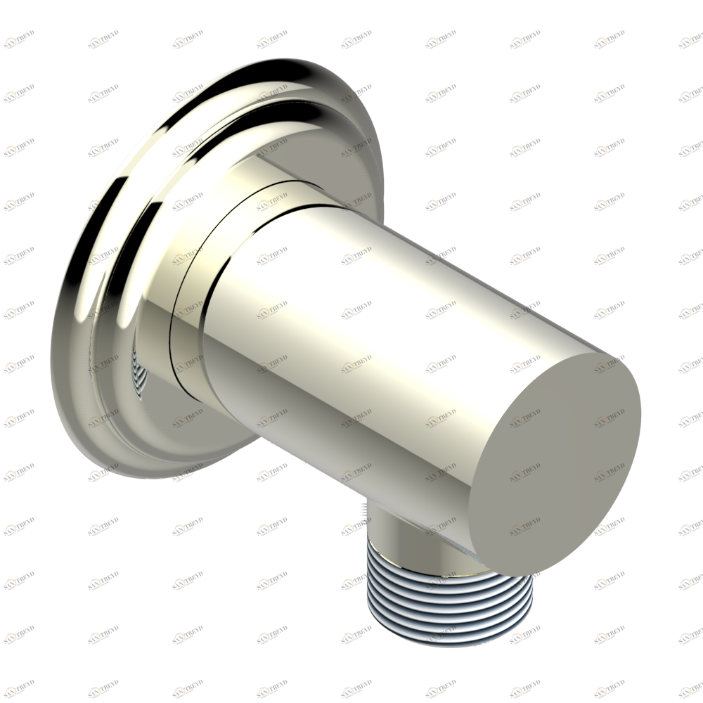 A1X-53E Вывод 1/2" встраиваемый в стену Thg-paris Sully с красной яшмой Никель A1X-53E CAT.B