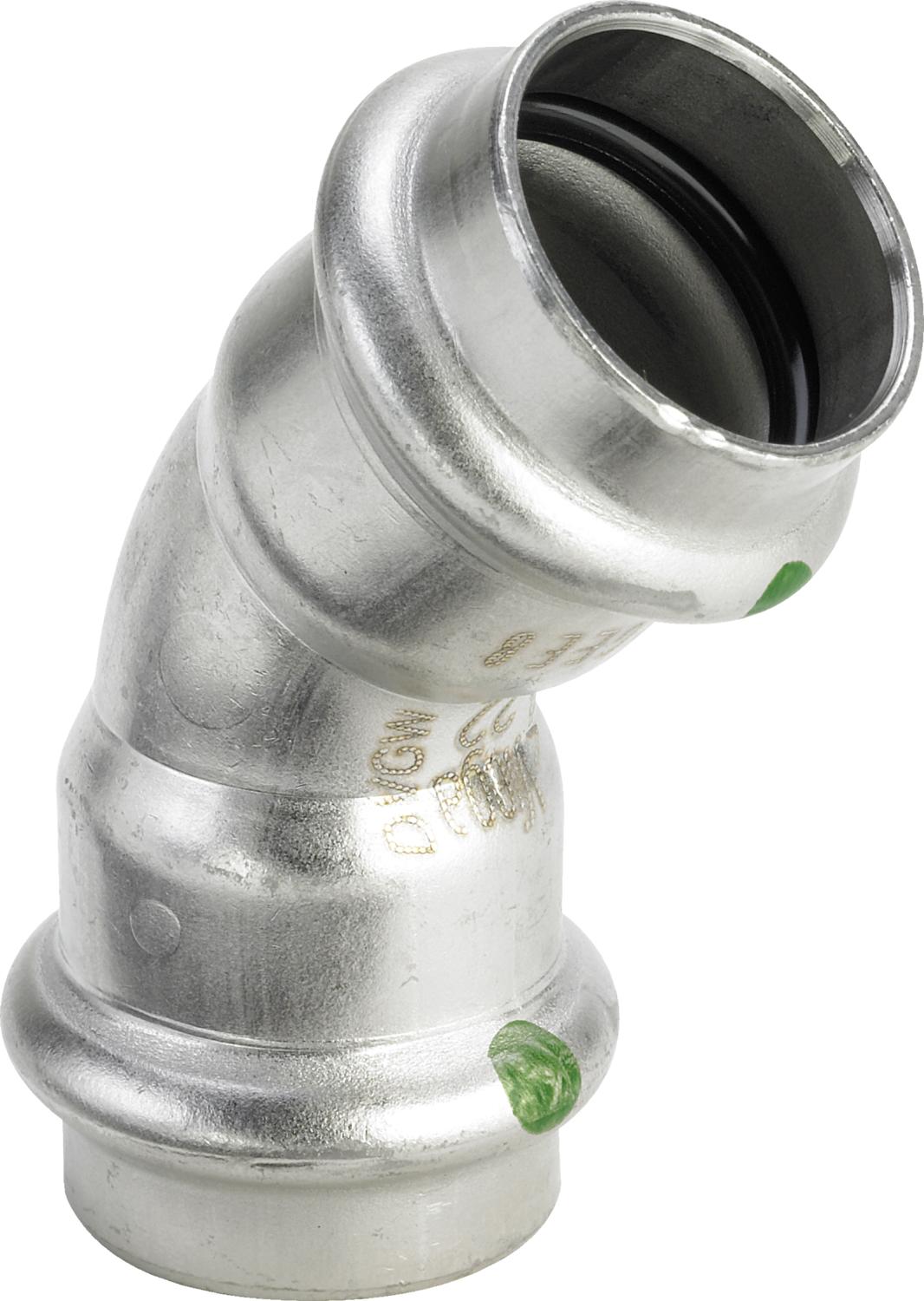 Viega Отвод 45° Sanpress Inox 2326 (435363) 435 363