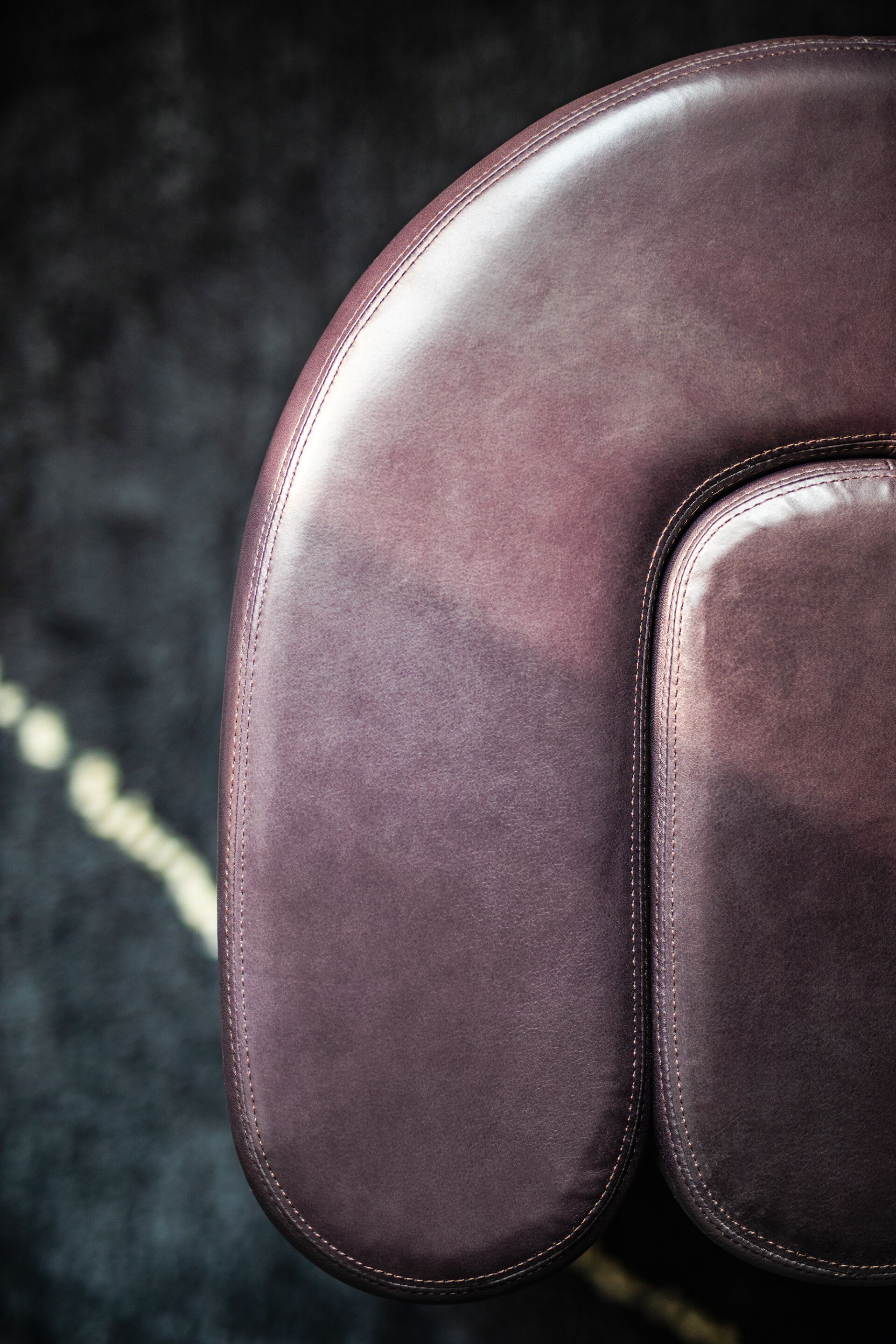 Кожаная мягкая скамья Baxter Адель ARCH-00017879 - Вид №3