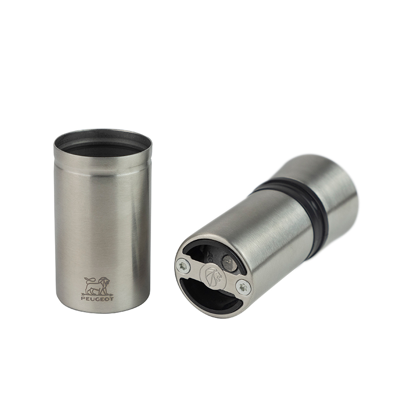 Мельница для перца из нержавеющей стали 10 см хром Pocket PEUGEOT ДИЗАЙНЕРСКИЕ 00-3952002 Хром  - Вид №3