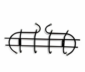 Вешалка Uyut чёрно-серая SHEFFILTON ДИЗАЙНЕРСКИЕ 015510 Чёрный;серый