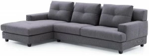 Scihome 3-х местный тканевый диван с шезлонгом  Fs6632