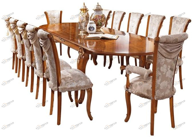 Barnini Oseo Раздвижной овальный деревянный стол Prestige plus Pp74