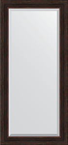 BY 3603 Зеркало с фацетом в багетной раме - темный прованс 99 mm EVOFORM Exclusive