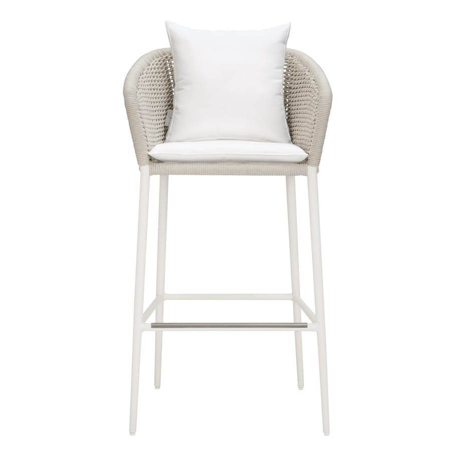 Барный стул из морской веревки с подлокотниками JANUS et Cie Knot ARCH-00058266 - Вид №14