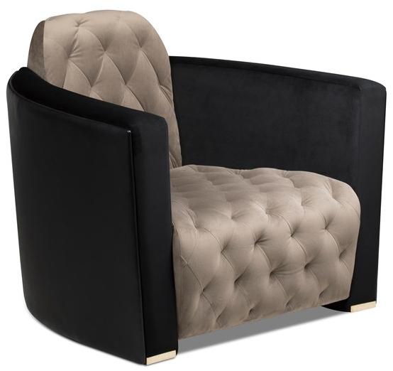 LUXXU Стеганое кресло с подлокотниками Navis sun-id-1361234 - Вид №2