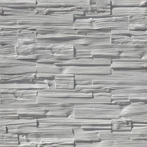 Камень искусственный Monte Alba Вуд Стоун белый 0.55 м²
