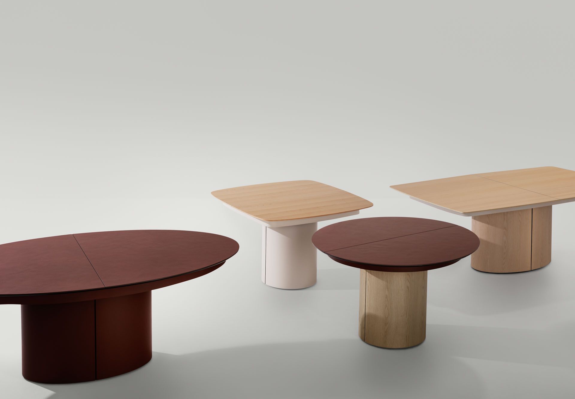 Деревянный выдвижной стол Midj кунжут ARCH-00066754 - Вид №4