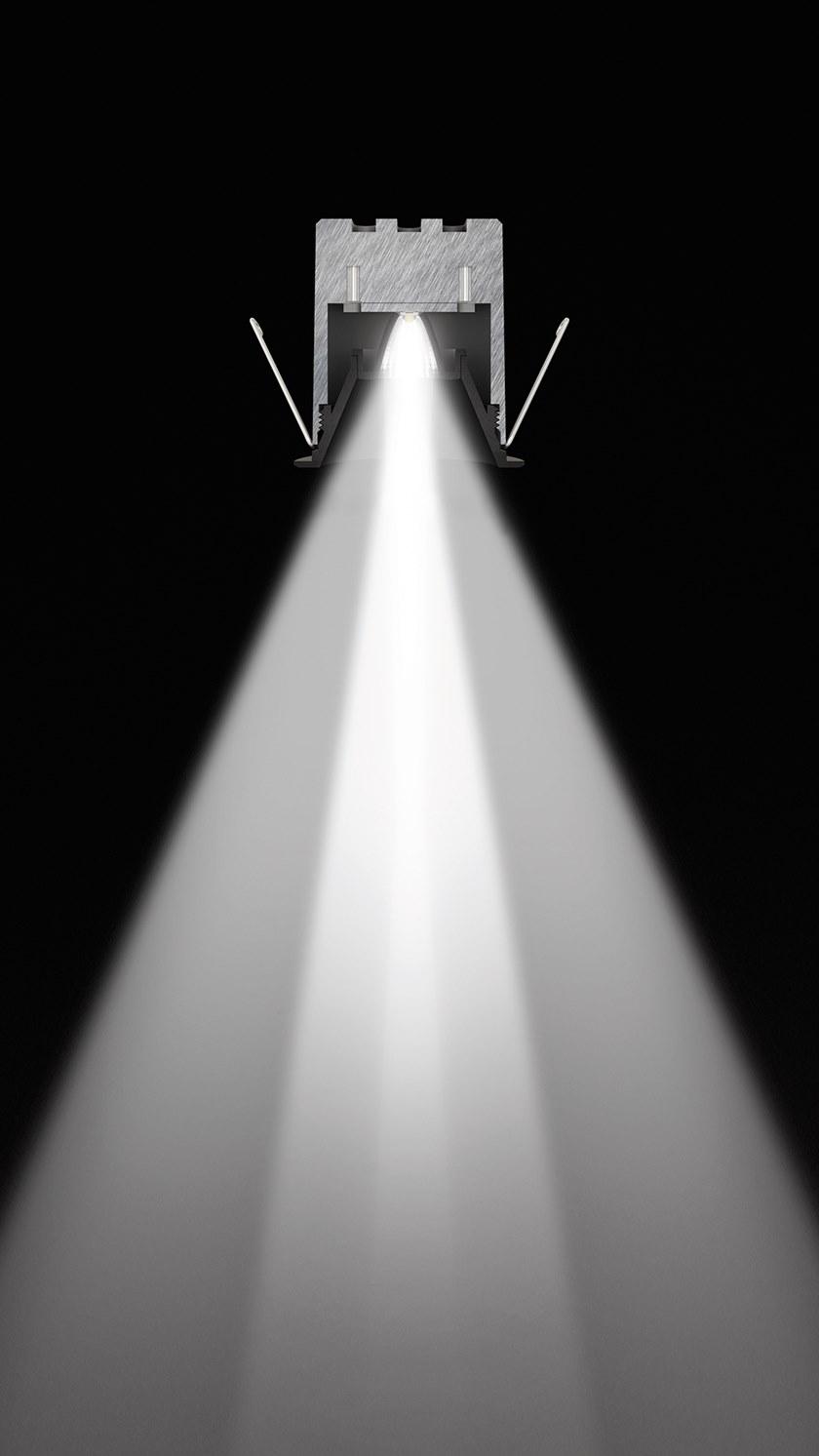 Arkoslight Встраиваемый алюминиевый светодиодный светильник Shot light sun-id-1374097 - Вид №5