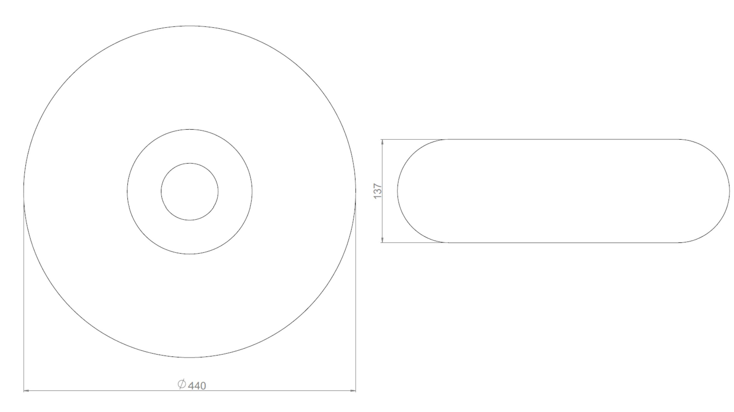 Керамическая столешница Trone Orbe ARCH-00091418 - Вид №4