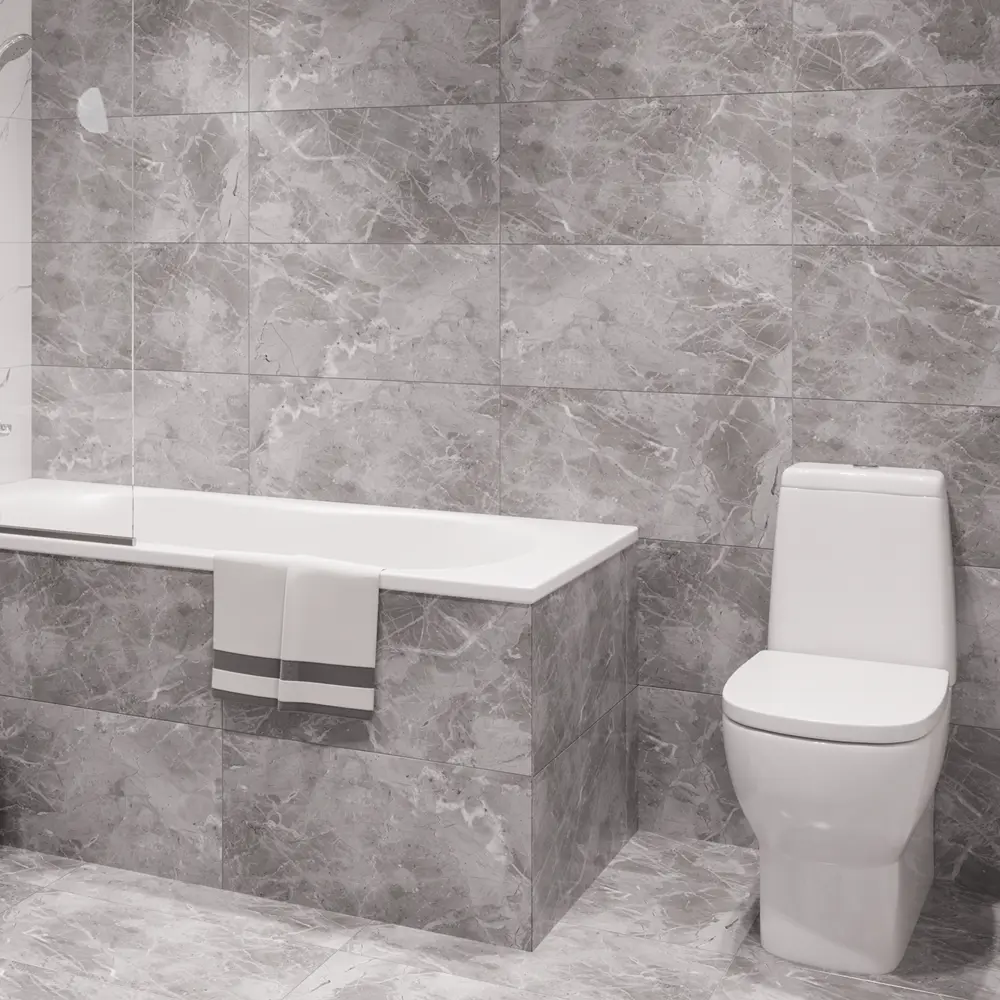 Керамогранит Grasaro Softmarble 30x60 см 1.08 м² лаппатированный цвет серый мрамор 82282981 STLM-2079804