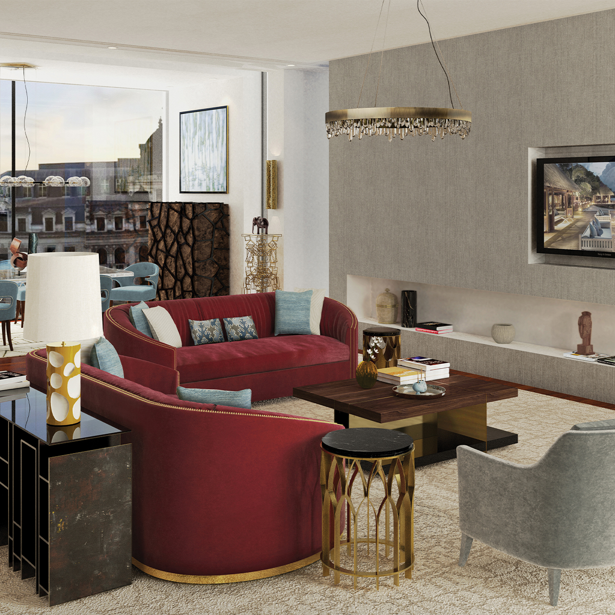 Диваны Wales Sofa Covethouse BRABBU  - Вид №1