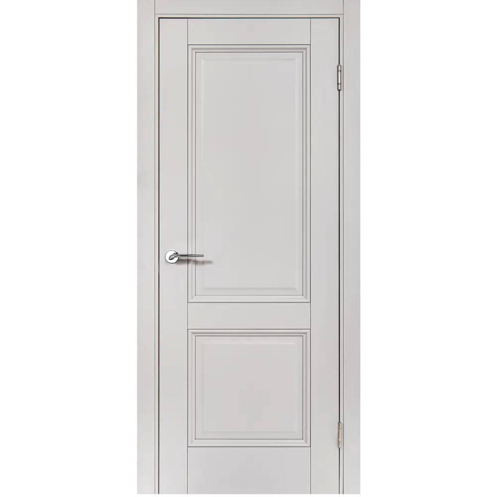 PORTIKA Межкомнатная дверь Палермо 60x200 см в оттенке Нардо Грей 87418096 STLM-0073787