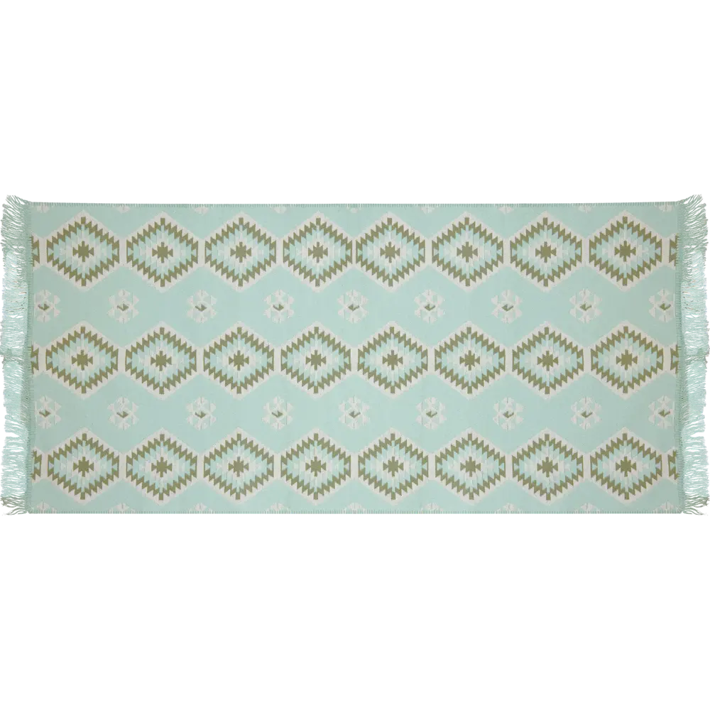 83518851 Коврик Ctim Килим 80x150 см акрил цвет бирюзовый 1913 B STLM-1366617  - Вид №1