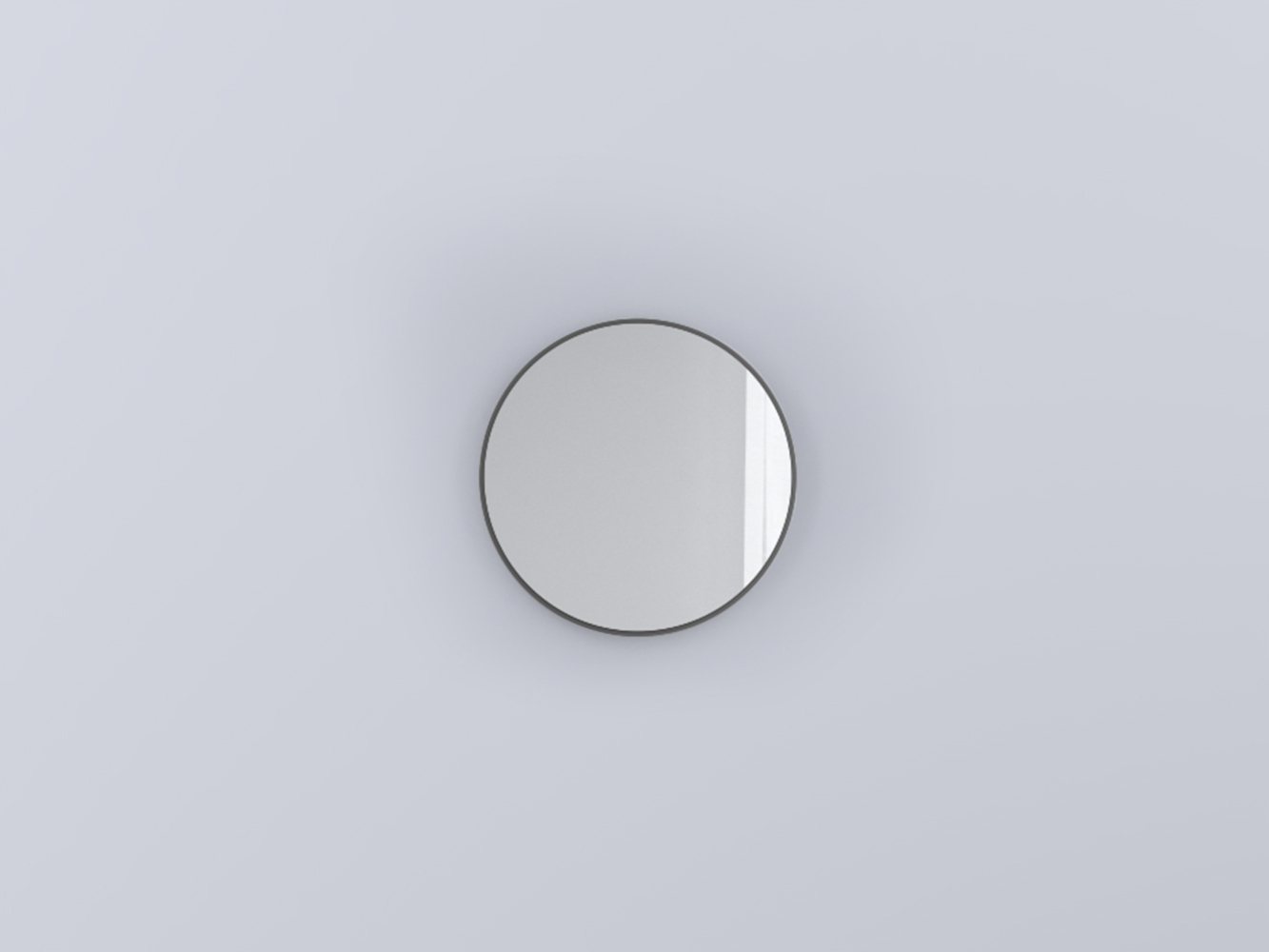 CASPT60-CM Зеркало круглое с крашенной рамой 60 cielo I Catini Ceramica Cielo