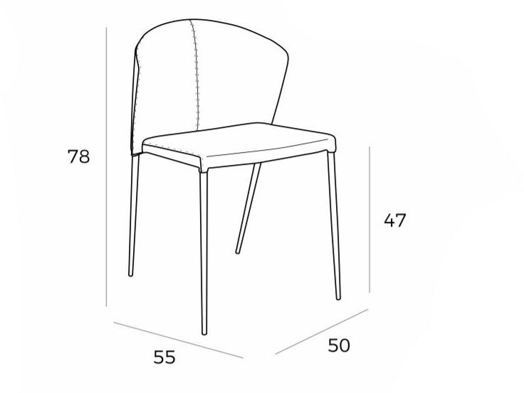 Angel Cerdá Стул из искусственной кожи New chair 4030 hy245 Angel Cerda - Вид №6