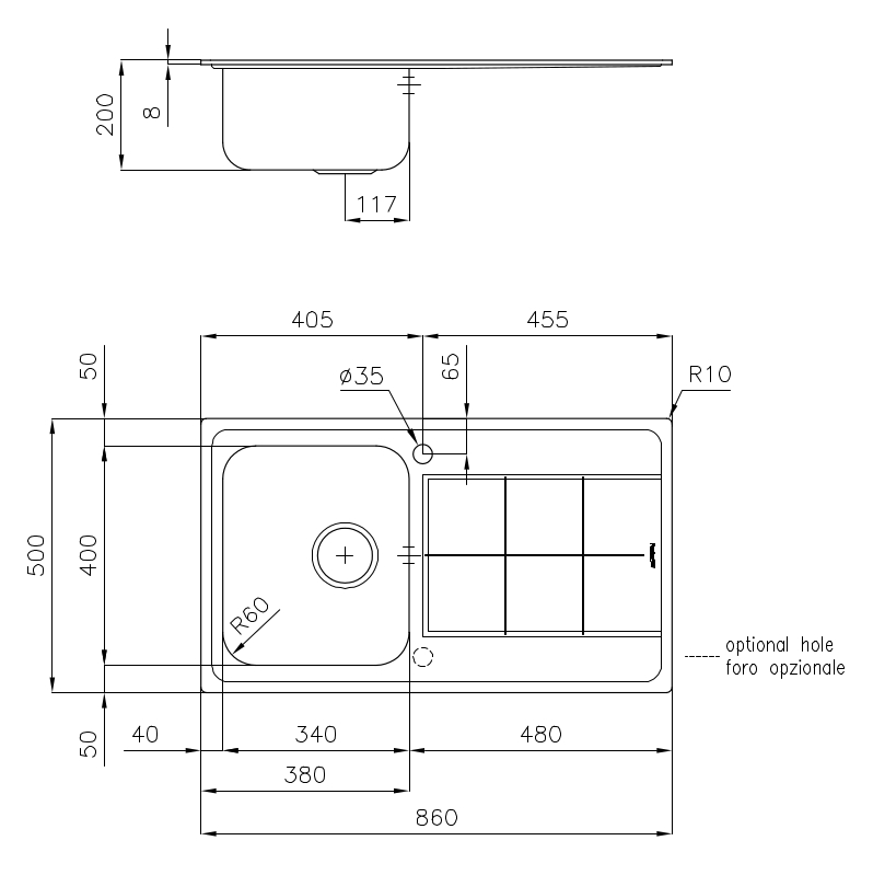 218106x Мойка KS 2181 06x Fosterspa  - Вид №1