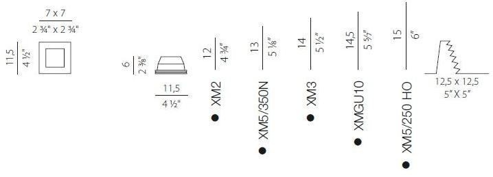 PANZERI Прожектор в гипсе Xgq1004 Xgq1004-gl - Вид №1