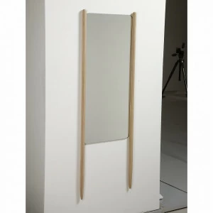 Зеркало прямоугольное настенное бежевое Kenya от La Forma LA FORMA ДИЗАЙНЕРСКИЕ 342899 -