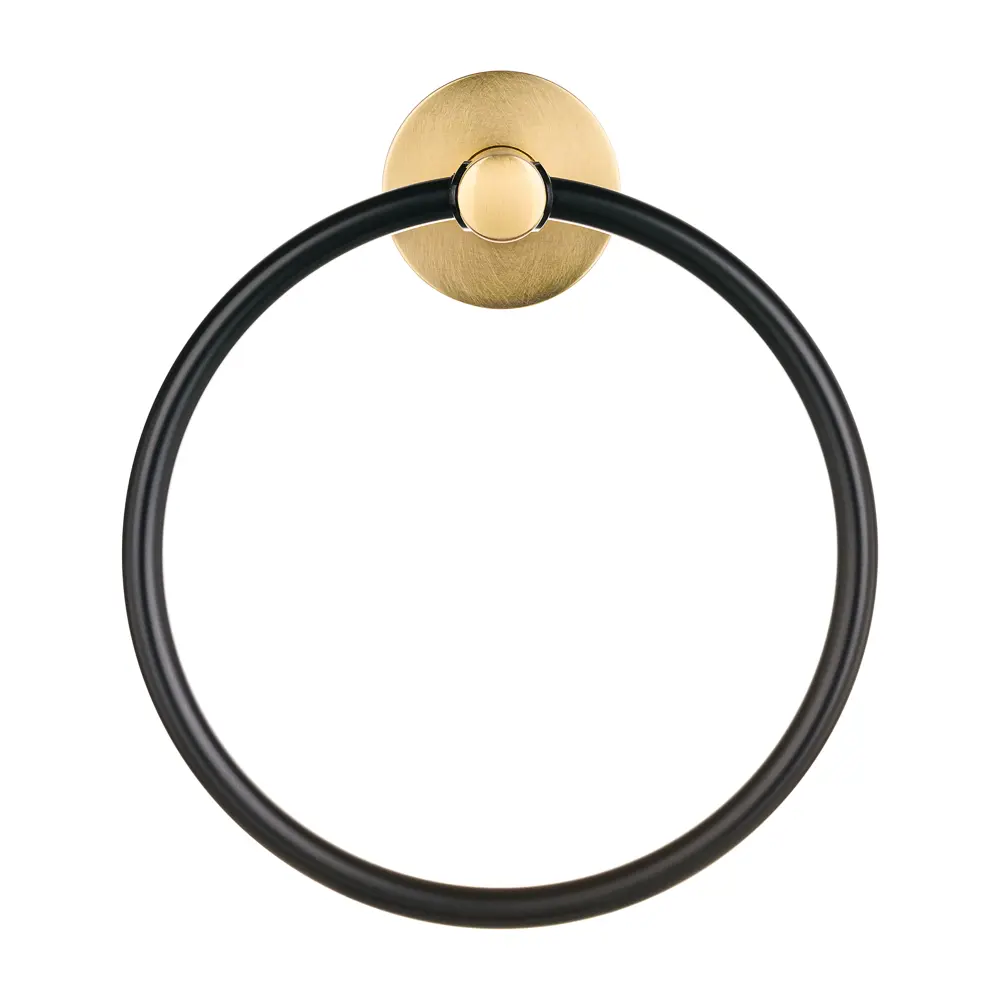 Держатель для полотенца Moroshka Oro Nero цвет чёрный/золотой 83683740 STLM-2128924 - Вид №1