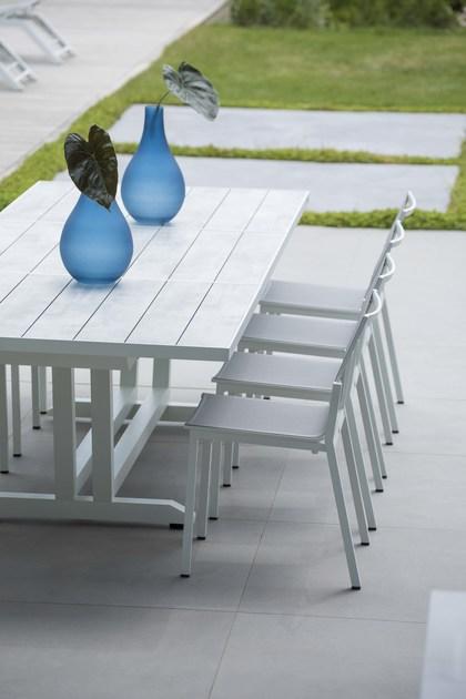 Les jardins Прямоугольный раздвижной садовый стол из hpl Amaka sun-id-1365472 - Вид №3