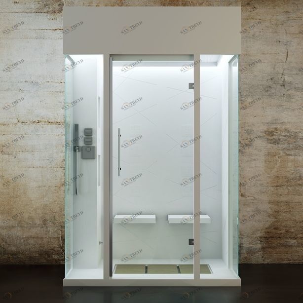 Moma Design Хаммам пристенный COMPACT8 белый SEHMCP8