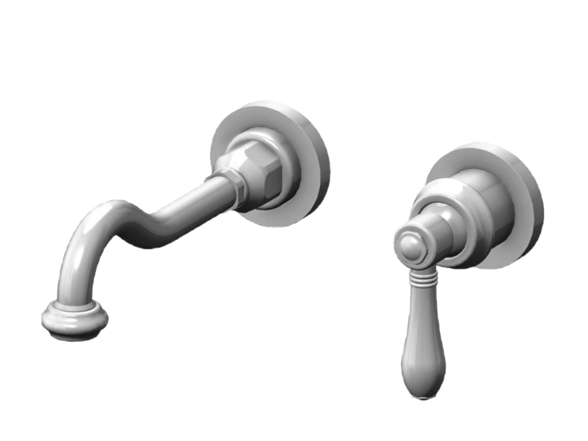 Настенный однорычажный смеситель для раковины GATTONI Orta ARCH-00130682 - Вид №1