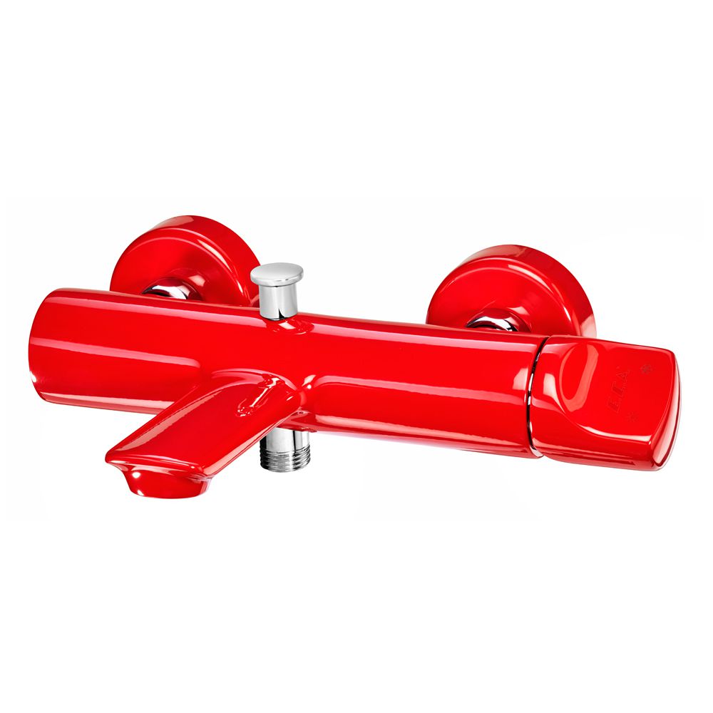 104302470  Смеситель для ванны Myra - красный Eca 